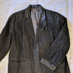 Chic Mens Peruzzi leather jacket (Mens 48)